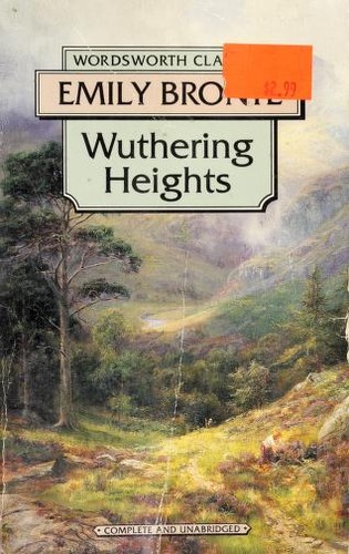 Wuthering Heights by Emily Brontë book cover